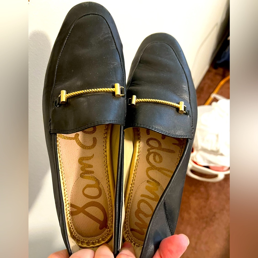 Sam Edelman Loafers with Gold Hardware Size 9B